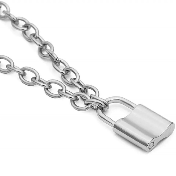 Women/men Dainty Layered Choker Necklace Pendant Adjustable Punk - Picture 3 of 12